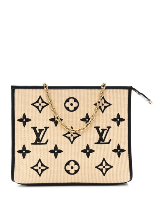 Louis Vuitton Handbags - Louis Vuitton Raffia Toiletry 26 Pouch Pochette on Chain